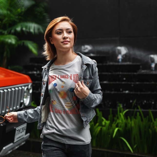 Planeter i Galaxy Space T Shirt (Skapare uppladdad)