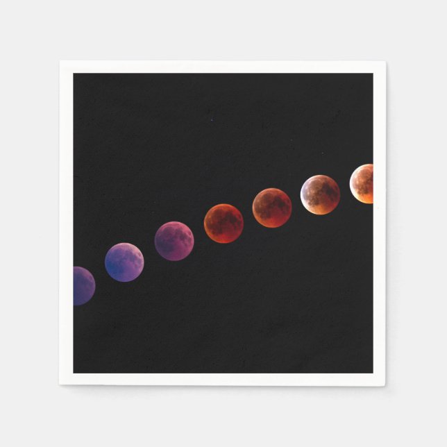 Planeter i solsystem som liv pappersservett (Framsidan)