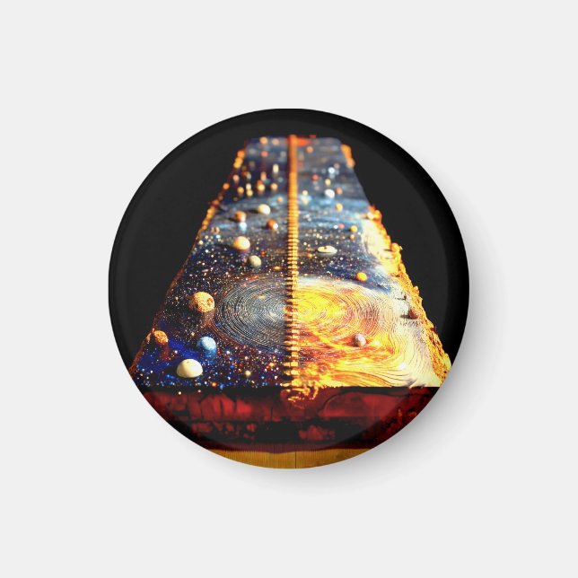 Planeter Inbäddade Magnet (Framsidan)
