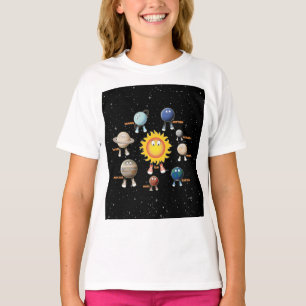 Planeter och solsystem t shirt