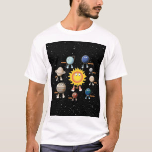 Planeter och solsystemet t shirt