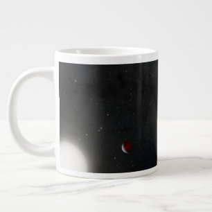 Planeter som beskär Sol-liknande stjärna Epic 2497 Jumbo Mugg