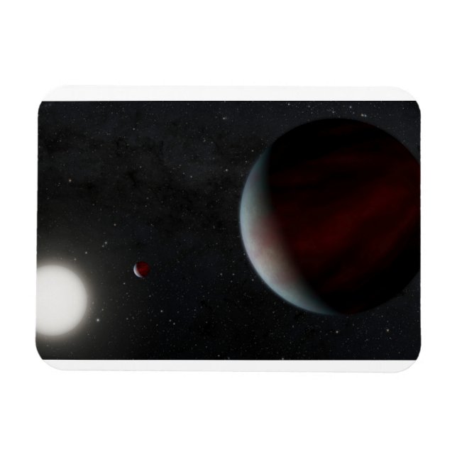 Planeter som beskär Sol-liknande stjärna Epic 2497 Magnet (Horisontell)
