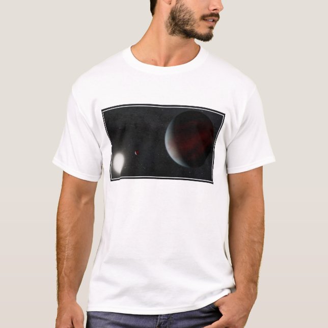 Planeter som beskär Sol-liknande stjärna Epic 2497 T Shirt (Framsida)