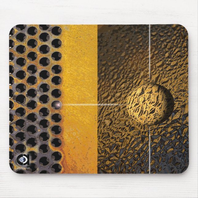 Planetguldmousepad Musmatta (Framsidan)