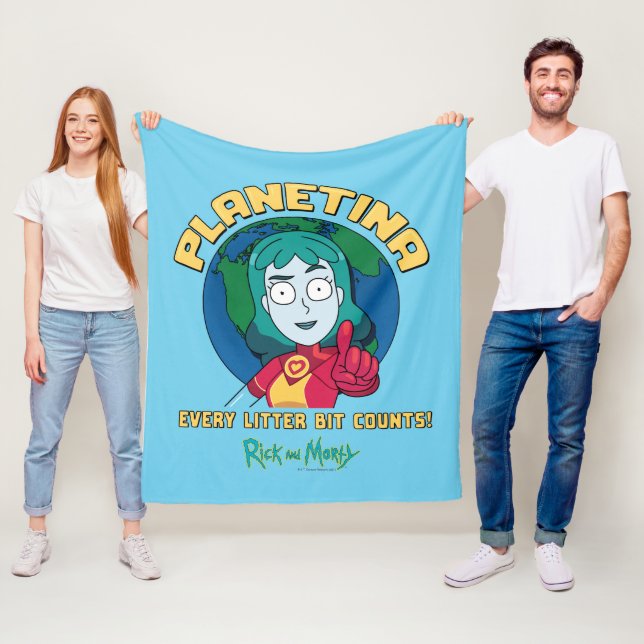 Planetina - varje antal bitar per liter fleecefilt (På plats)