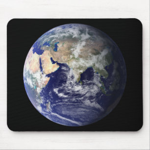 PLANETJORD FRÅN UTRYMME (Asien) Mousepad Musmatta