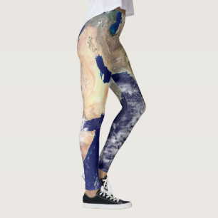 PLANETJORD FRÅN UTRYMMEdamasker (Asien) Leggings