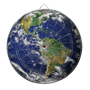 PLANETJORD FRÅN UTRYMMEDartboard Darttavla