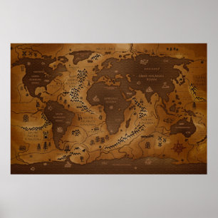 PlanetJord-Inversed Poster