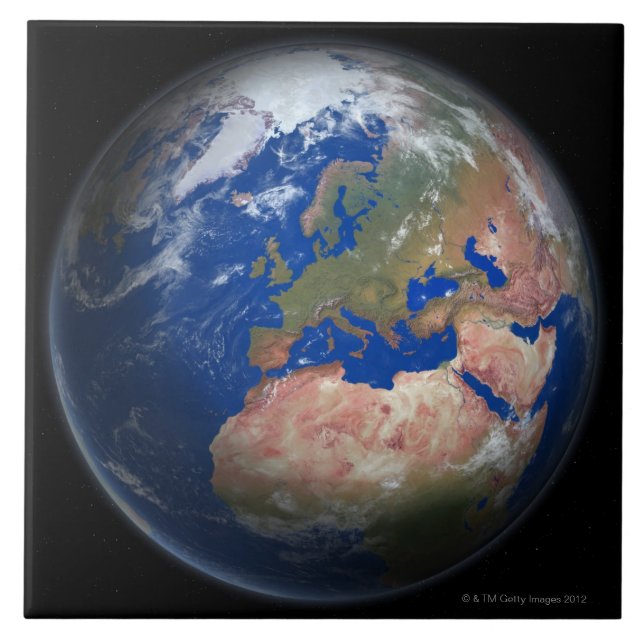 Planetjord Kakelplatta (Framsidan)