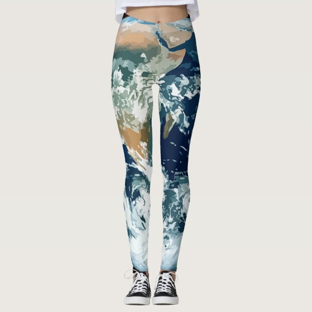 Planetjord Leggings (Framsida)