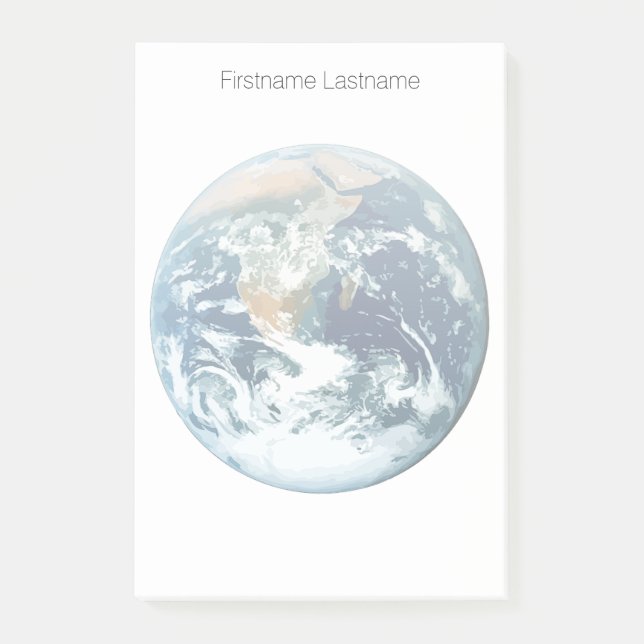 Planetjord Post-it Block (Framsida)