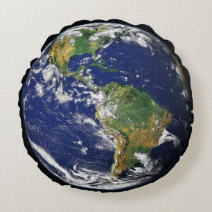 Planetjord rund kudde