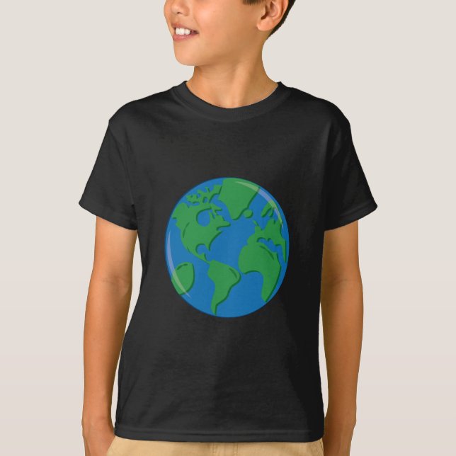 Planetjord T Shirt (Framsida)