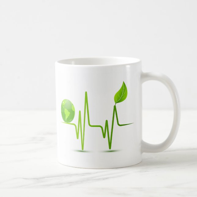 PLANETJORDHJÄRTA ÖVERVAKAR KAFFEMUGG (Höger)