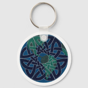 Planetjordkeychain Nyckelring