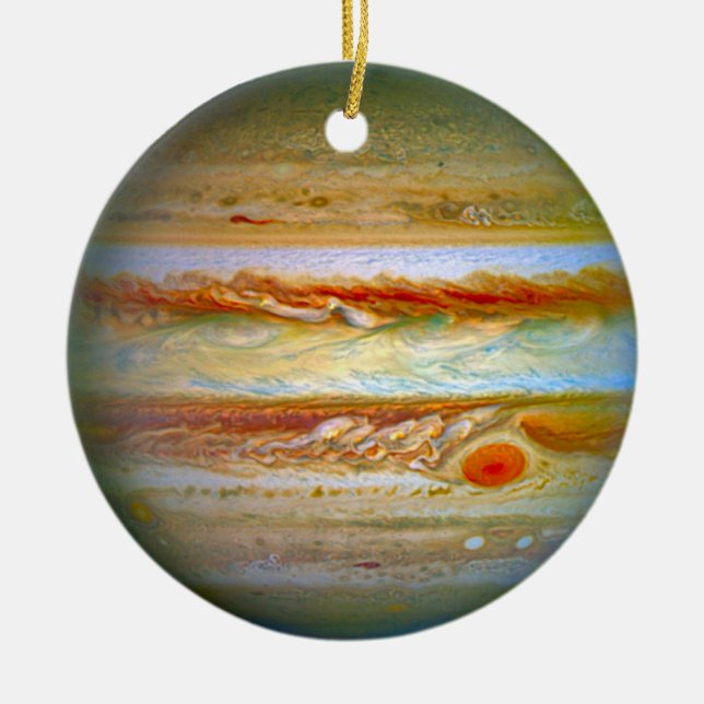 PlanetJupiter jul Julgransprydnad Keramik (Framsidan)