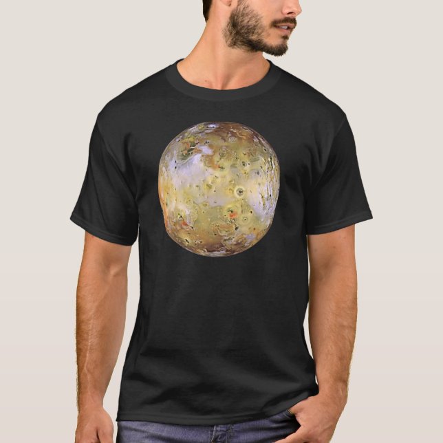 PLANETJUPITERS ~ för IO för MÅNE (sol- system) Tee (Framsida)