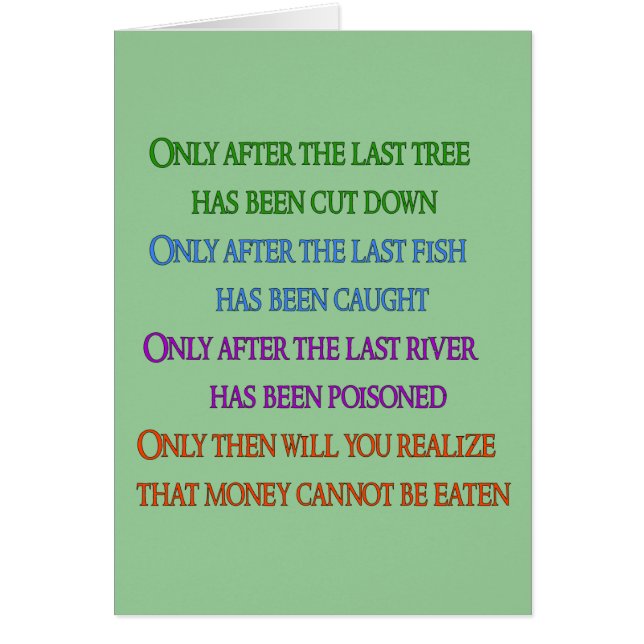 Planetklagovisa Hälsningskort (Framsidan)