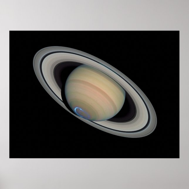 Planetmättnaden med Auroror Poster (Framsidan)