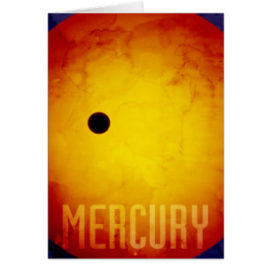 Planetmercuryen Hälsningskort
