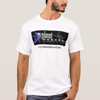 Planetnedstigningsbaner T tänder Shirt
