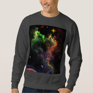 Planetoider i Nebula Cluster Basic Sweatshirt