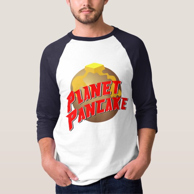 Planetpannkakamanar T T-shirt (Framsida)