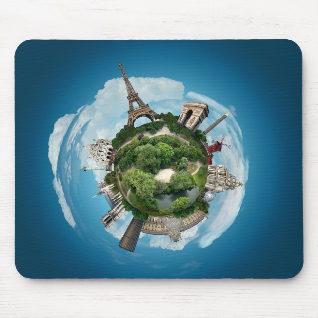 PlanetParis mousepad Musmatta (Framsidan)
