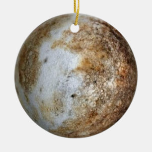 PLANETPLUTO (sol- system) ~ Julgransprydnad Keramik
