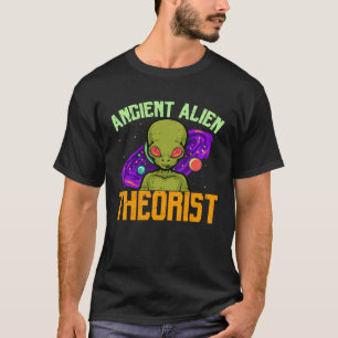 Planets Ancient Alien Theorist Visitor Ufo T Shirt