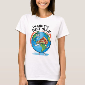 "Planets bästa segment: Jorden med Pizza T-shirt" T Shirt