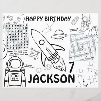 Planets bordstabletter, Rymden, lakan