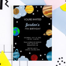 Planets födelsedag Rymden Galaxy Boys Party