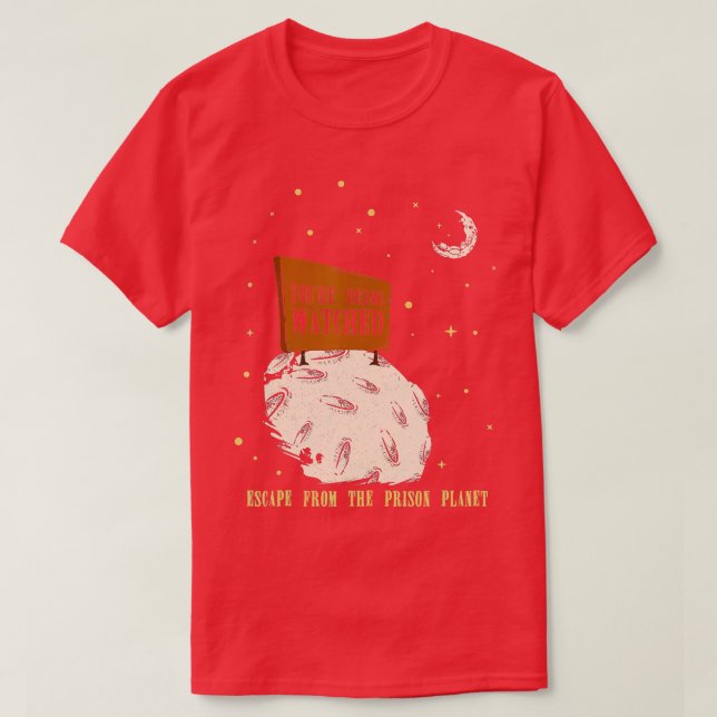 Planets Måne Astronomy Astronom Universe Galaxy Gi T Shirt (Design framsida)