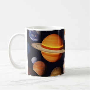 Planets Mönster Kaffemugg