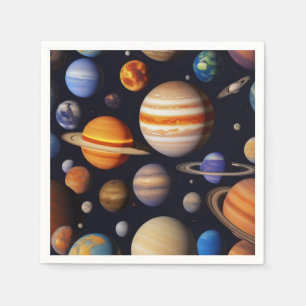Planets Mönster Pappersservett