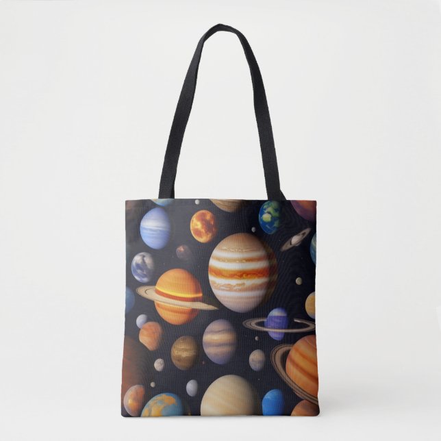 Planets Mönster Tygkasse (Framsida)