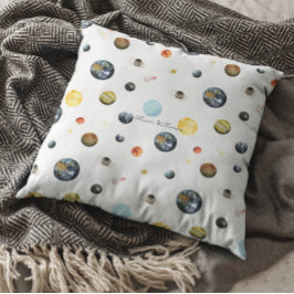 Planets Solar System Personlig Baby Kudde