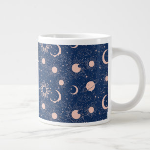Planets & Stars Mönster Jumbo Mugg