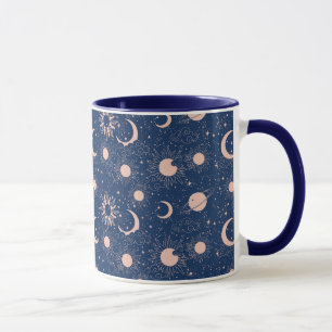 Planets & Stars Mönster Mugg