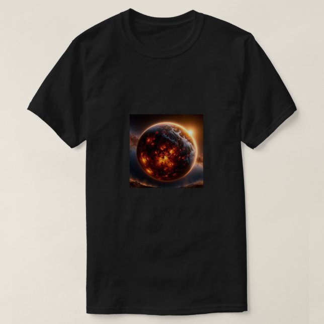 planets t-shirt (Design framsida)