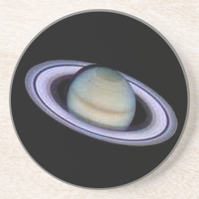 PlanetSaturn Coaster. Underlägg Sandsten (Framsidan)