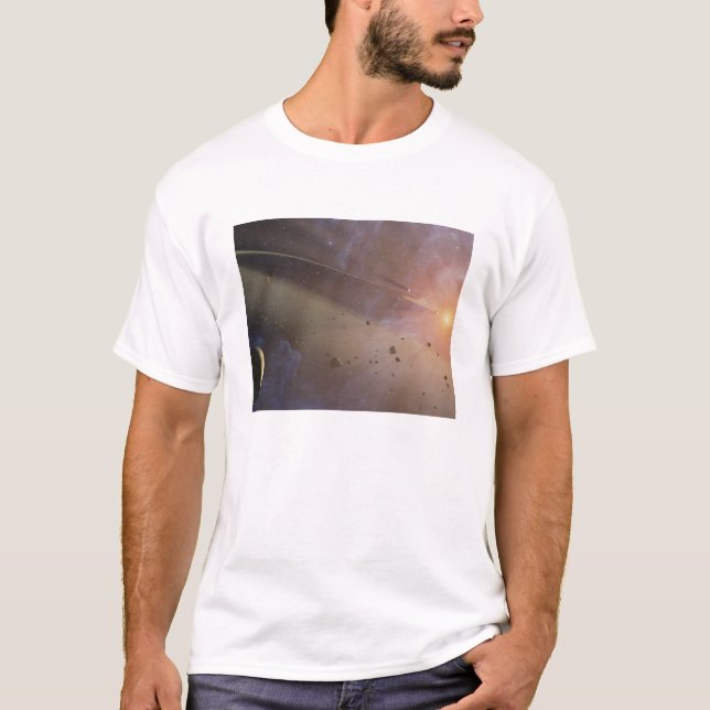Planetsystem Epsilon Eridani Tee (Framsida)