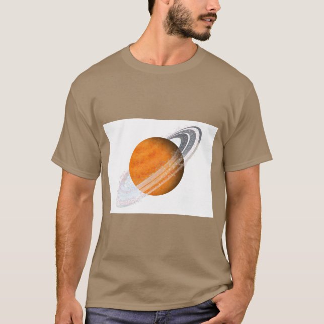 Planett – Cosmic Style Grafisk T-Shirt (Framsida)