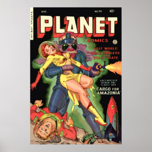 Planettecknader inga 70 poster