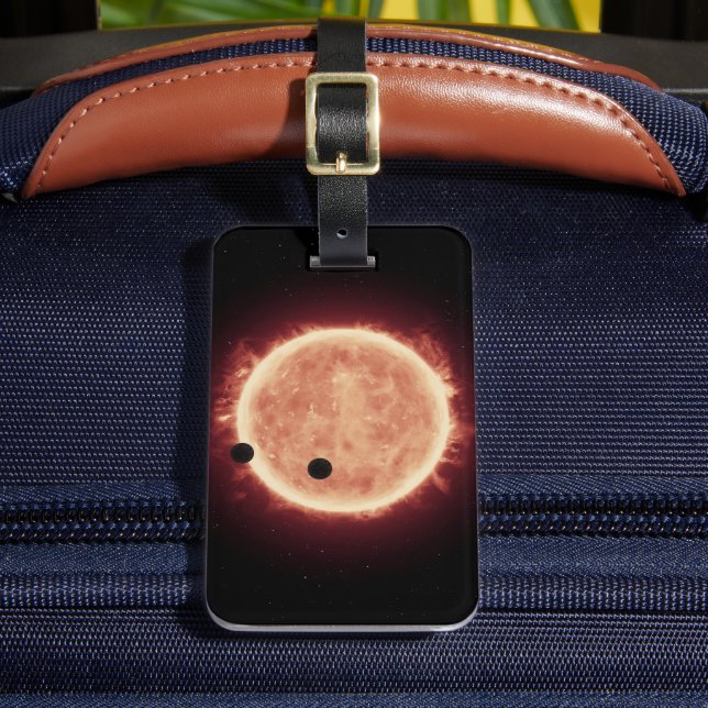 Planetter som transiterar Red Dwarf Star i Trappis Bagagebricka (Framsida Insitu 2)