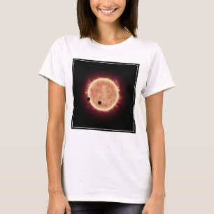 Planetter som transiterar Red Dwarf Star i Trappis T Shirt
