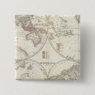 Planiglob der Erde Atlas Karta Knapp
